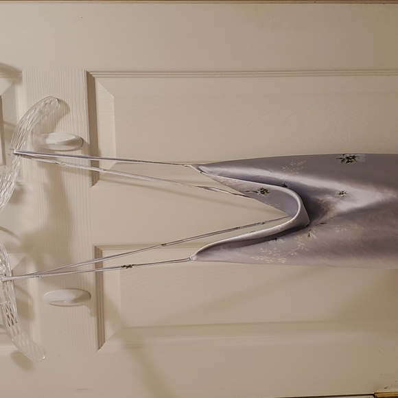 ASOS Silver Floral Gown - Picture 3 of 8